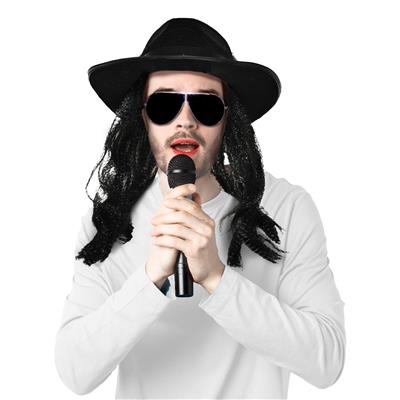 parrucca nera corta da michael jackson (copia)