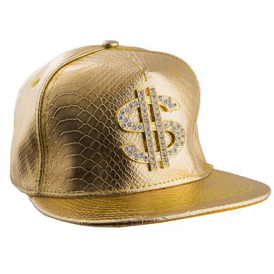 cappello rapper oro con corona (copia)