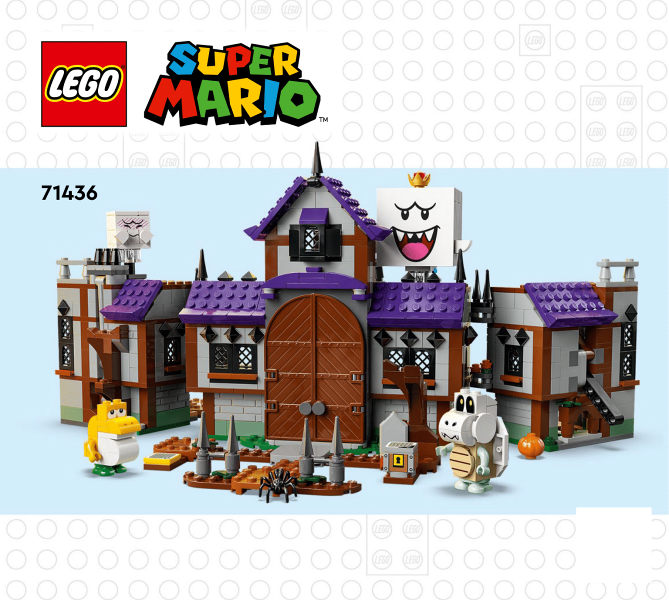 lego super mario battaglia con roy al castello di peach (copia)