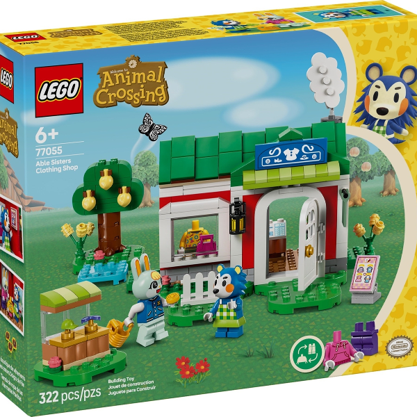lego animal crossing la roulotte e il negozio di giardinaggio di florindo (copia)