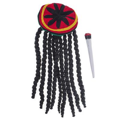 cappello giamaicano con dred neri (copia)