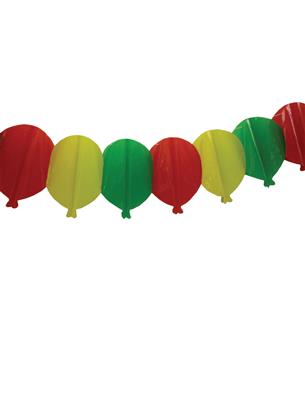 festone in carta con maschere di carnevale (copia)