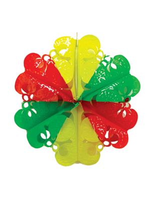 festone globo in carta rosso giallo e verde (copia)