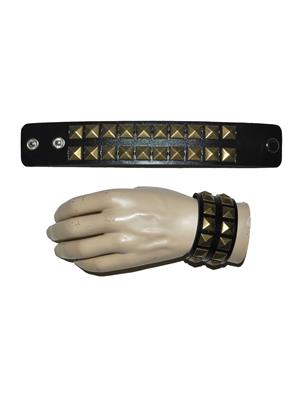bracciale punk rocker con spuntoni dorati (copia)