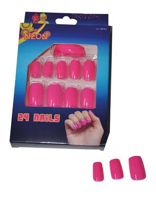 unghie finte arancioni neon (copia)