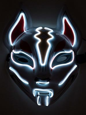 maschera da dalì con led (copia)