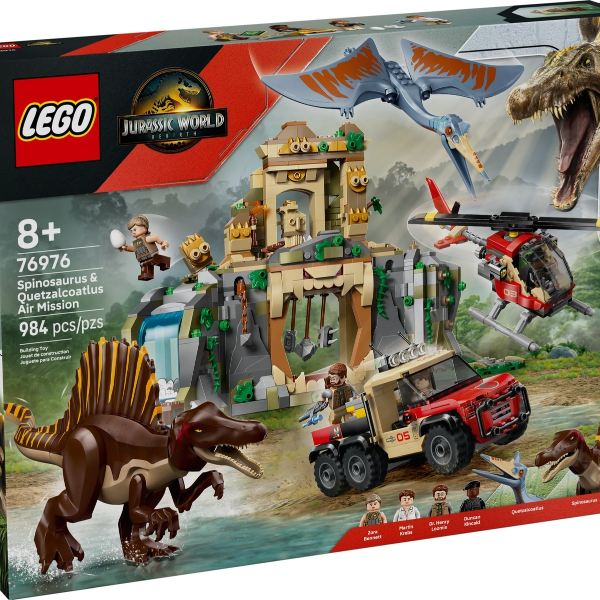 lego jurassic world fuga sul fiume dal t. rex (copia)