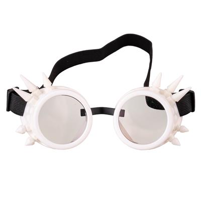 occhiali argento da aviatore steampunk (copia)