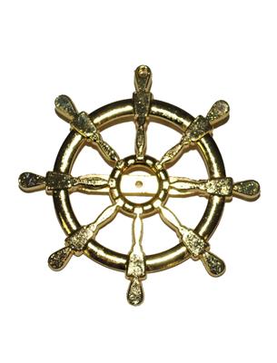 spilla dorata a forma di ancora (copia)