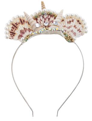 fascia per la testa con stella marina bianca (copia)