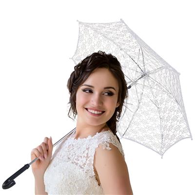 ombrello parasole in pizzo nero o bianco (copia)
