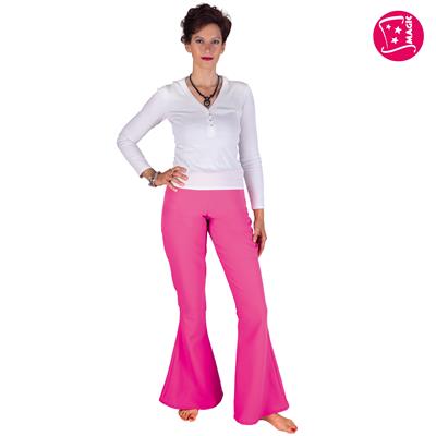 pantaloni elasticizati rossi a zampa (copia)