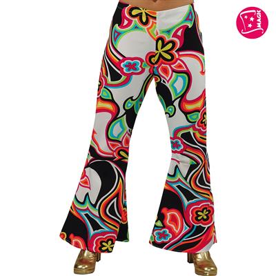 pantaloni elasticizati bianchi a zampa (copia)