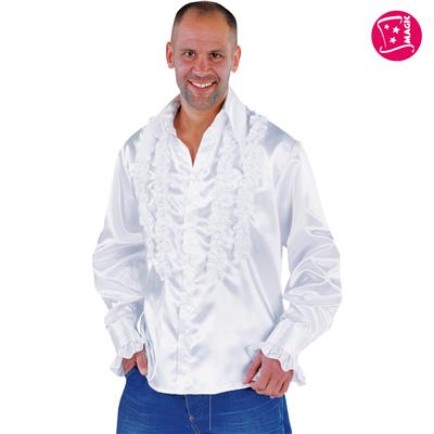 camicia anni 70 arancione lucida (copia)