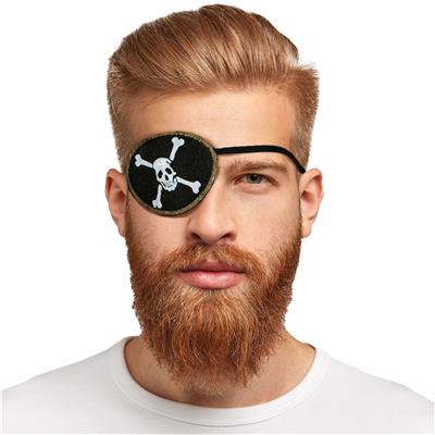 benda rossa e nera da pirata con pizzo (copia)