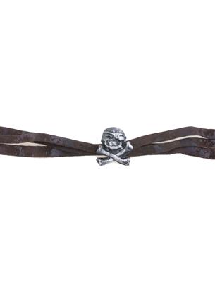 collana dorata con teschio e ossa (copia)