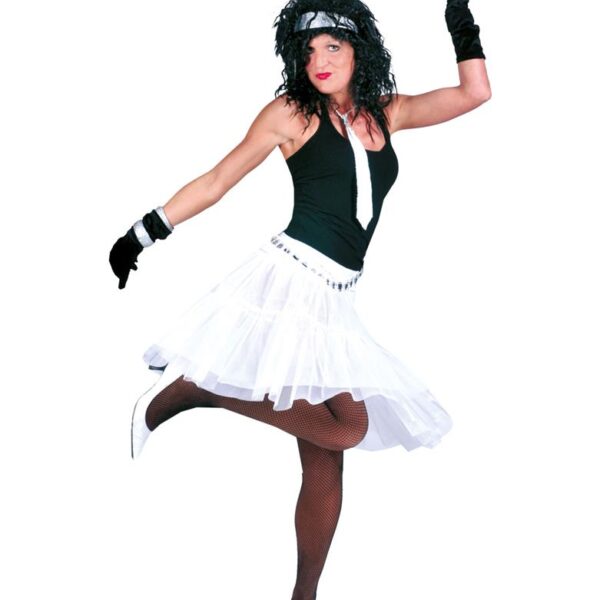 gonna rosa in tulle anni 80 (copia)