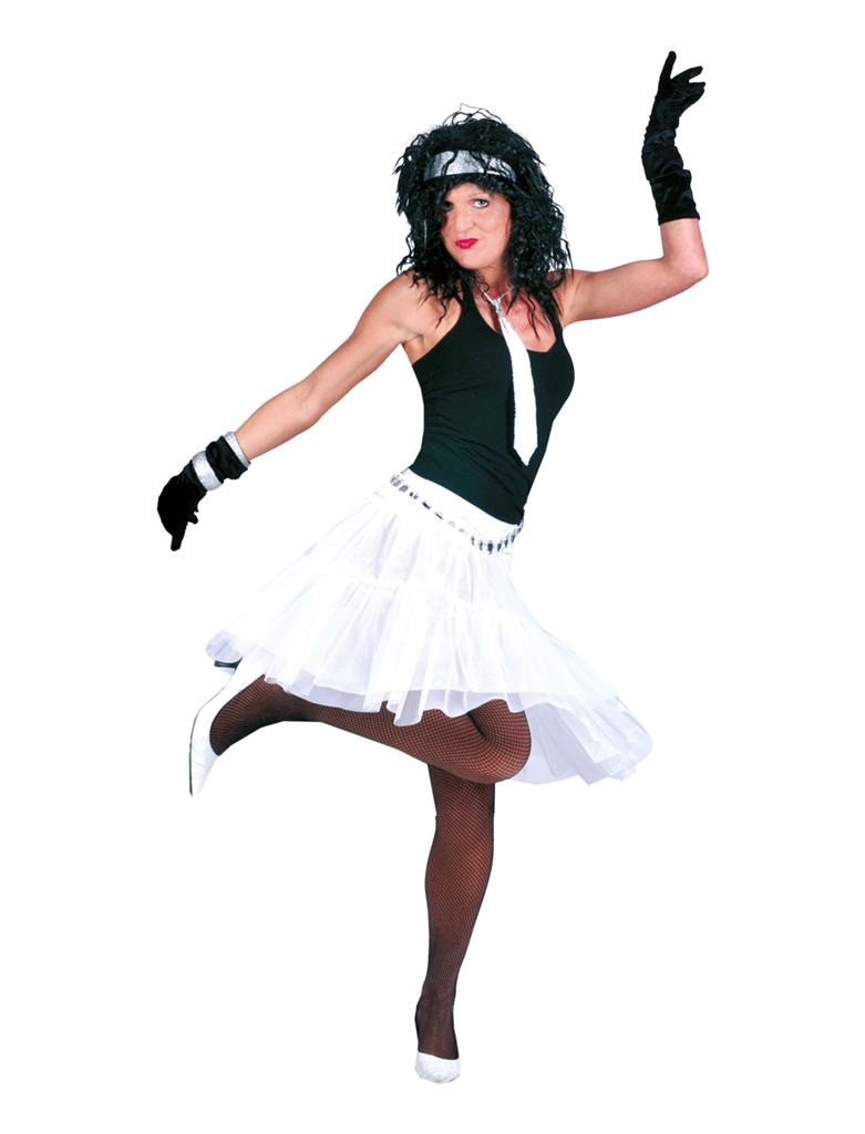 gonna rosa in tulle anni 80 (copia)