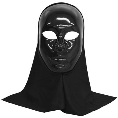 maschera bianca o nera da fantasma