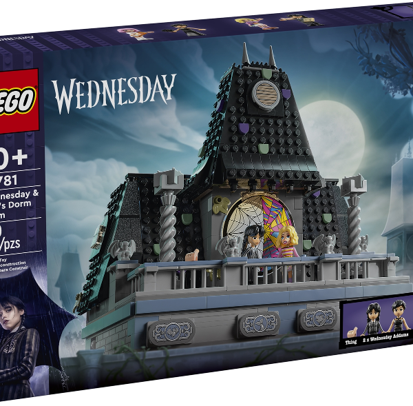 lego wednesday personaggio di mercoledì addams (copia)