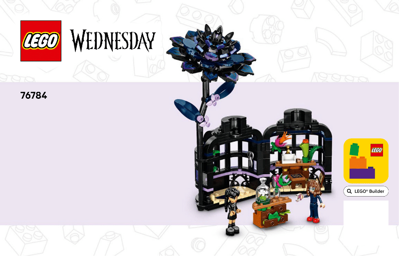 lego wednesday il dormitorio di mercoledì ed enid (copia)