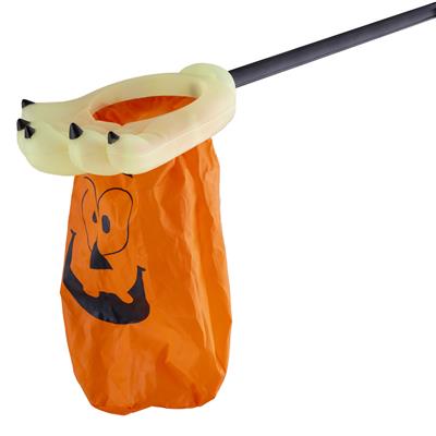 mano da mostro zucca con sacchetto porta caramelle (copia)