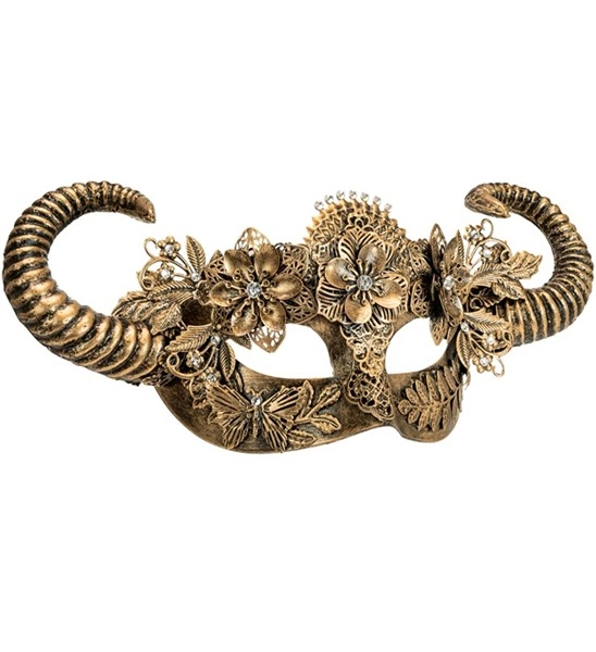 maschera teatrale da diavolo nero (copia)