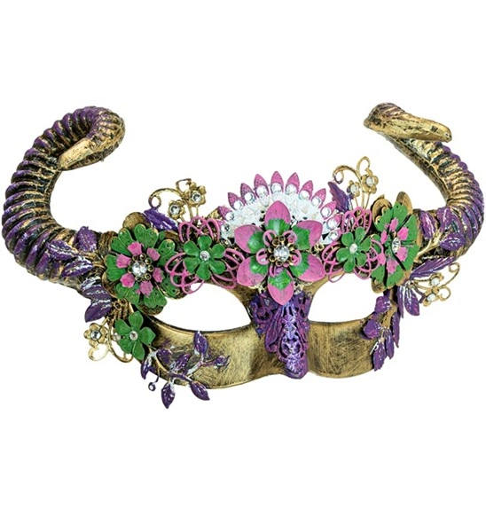 maschera teatrale montone d'oro (copia)