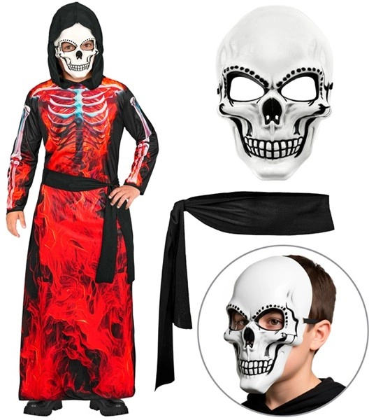 costume diavolo teschio di fuoco (copia)