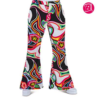 pantaloni basici verde neon a zampa (copia)
