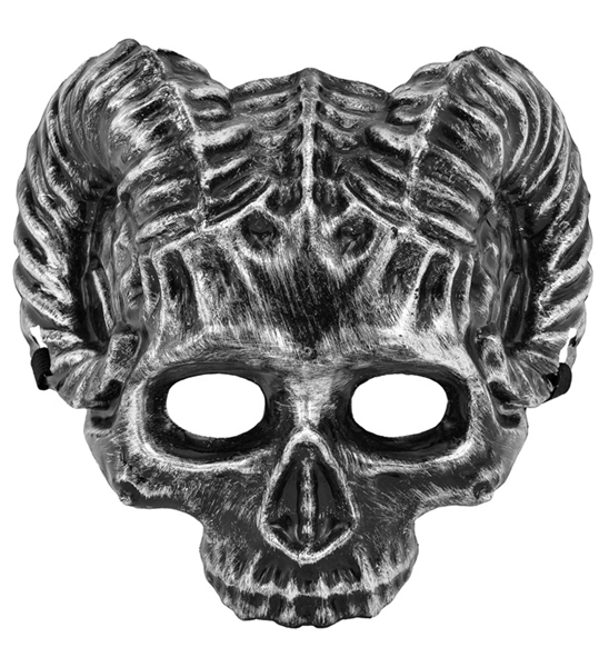 maschera da demone con corna (copia)