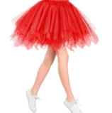 tutu rosso di tulle