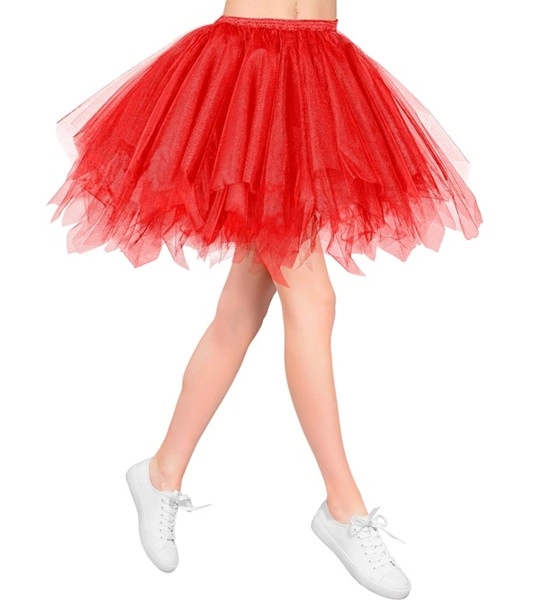 tutu rosso di tulle