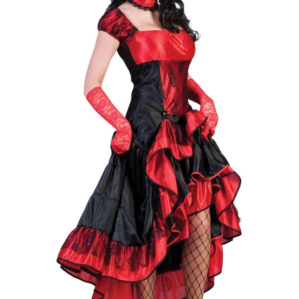 costume da burlesque rosso (copia)