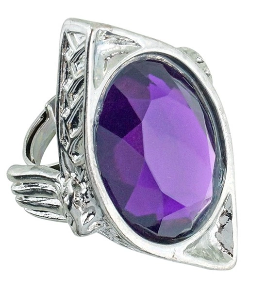 anello gotico con pietra nero (copia)