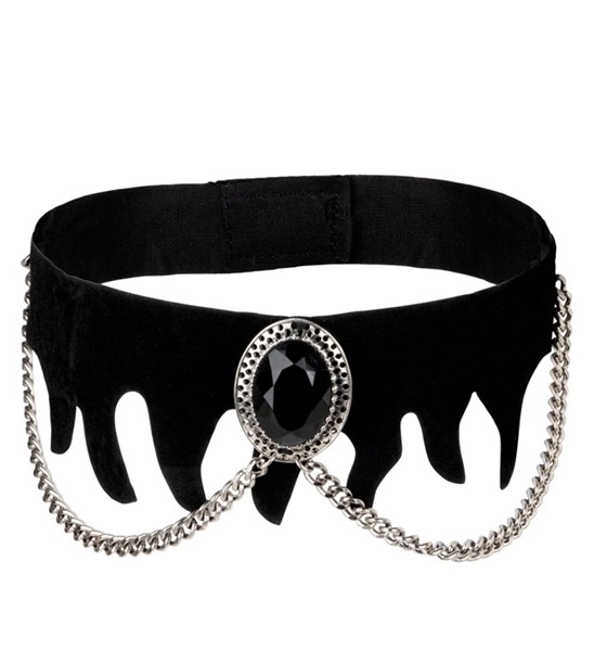 collana con gemma rossa a cuore (copia)