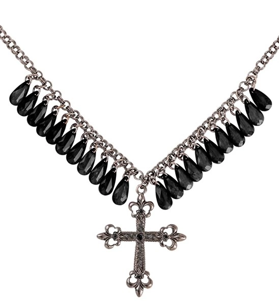 collana con croce di strass (copia)