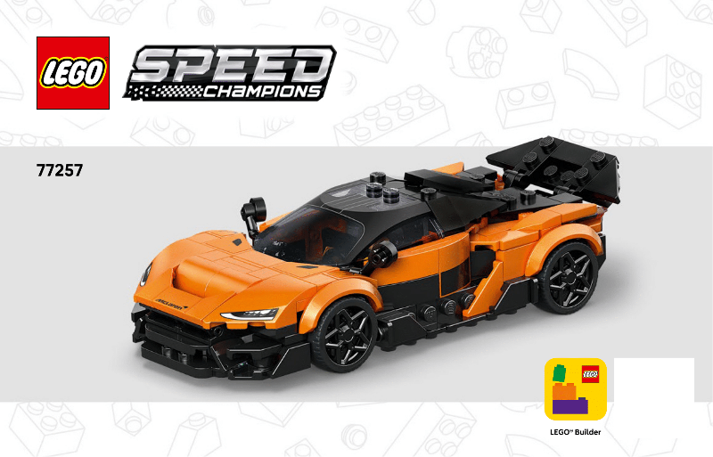lego speed champions macchina del tempo di ritorno al futuro (copia)