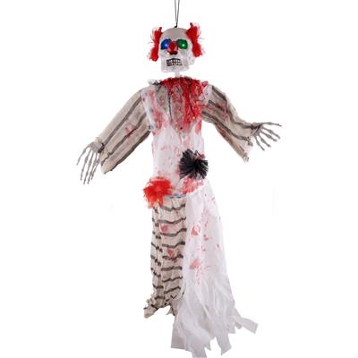 scenografia animata clown demoniaco in catene (copia)