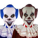 maschera da clown demoniaco in lattice (copia)