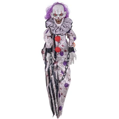 scenografia animata clown demoniaco gigante (copia)