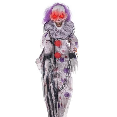 scenografia animata clown demoniaco gigante (copia)