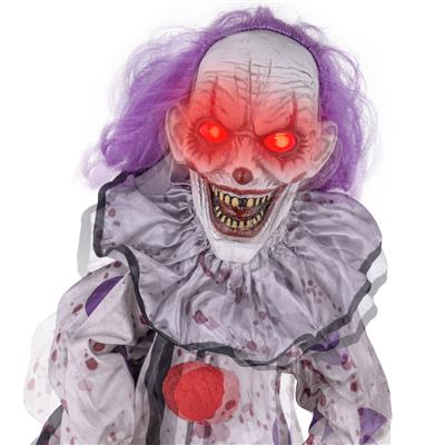 scenografia animata clown demoniaco gigante (copia)