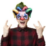 maschera da it il clown in lattice (copia)