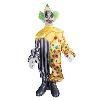 scenografia animata clown demoniaco gigante (copia)