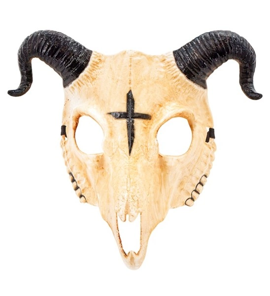 maschera da demone con corna (copia)