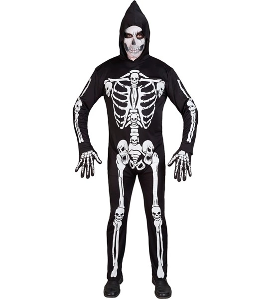 costume da scheletro con cappuccio (copia)