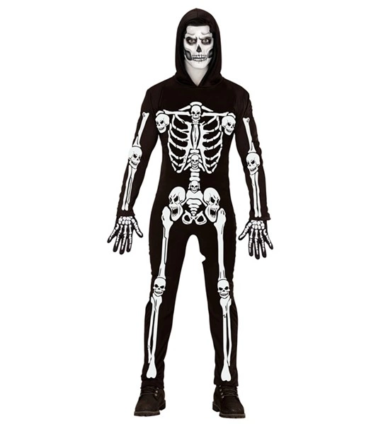 costume da scheletro con cappuccio (copia)