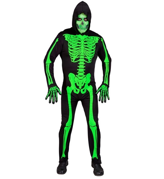 costume da scheletro con cappuccio (copia)