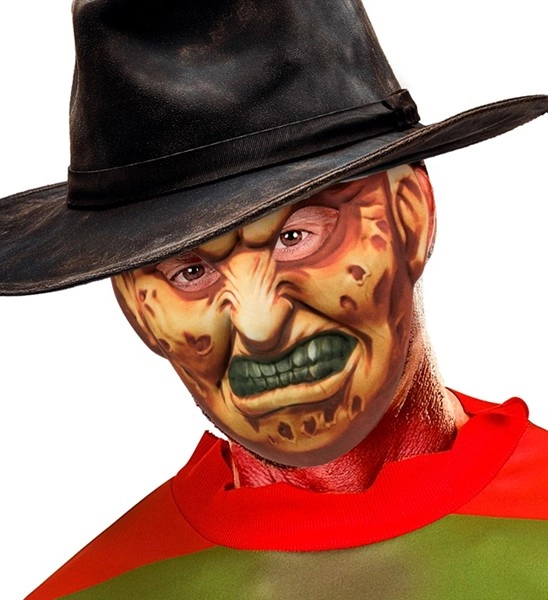 maschera da freddy krueger in tessuto